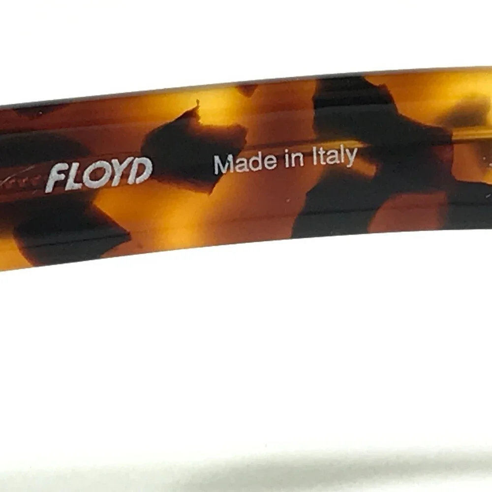 Vintage Floyd Sunglasses Mod.3003 COL.11 Tortoise Square Frames w Brown Lenses
